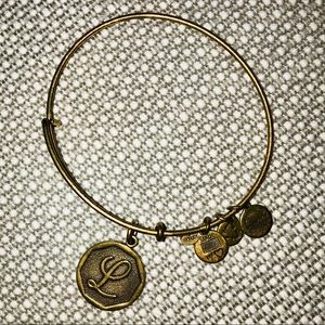Alex & Ani “L” Initial Bracelet